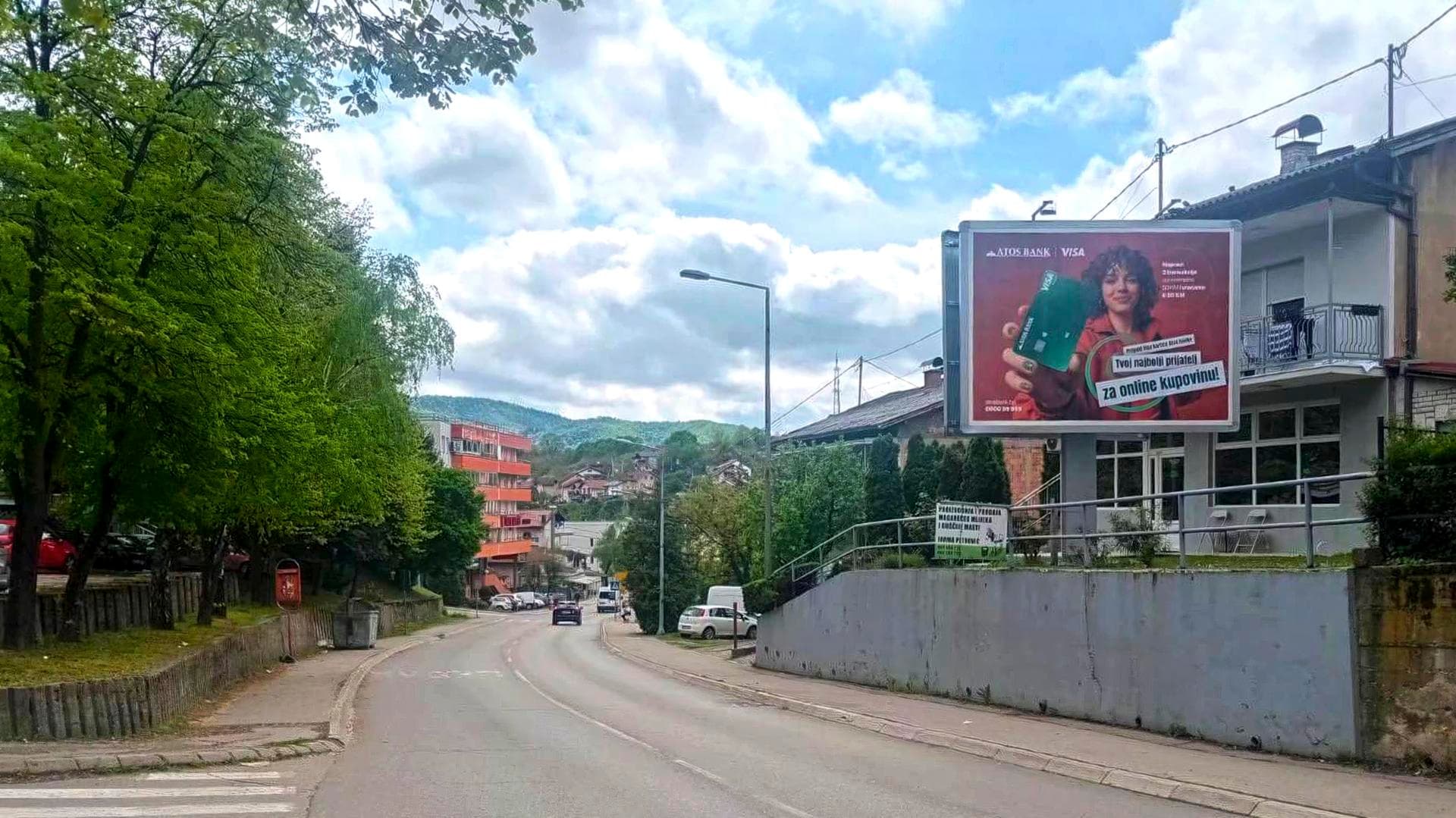 Billboard — Paprikovac, prema centru, Banja Luka