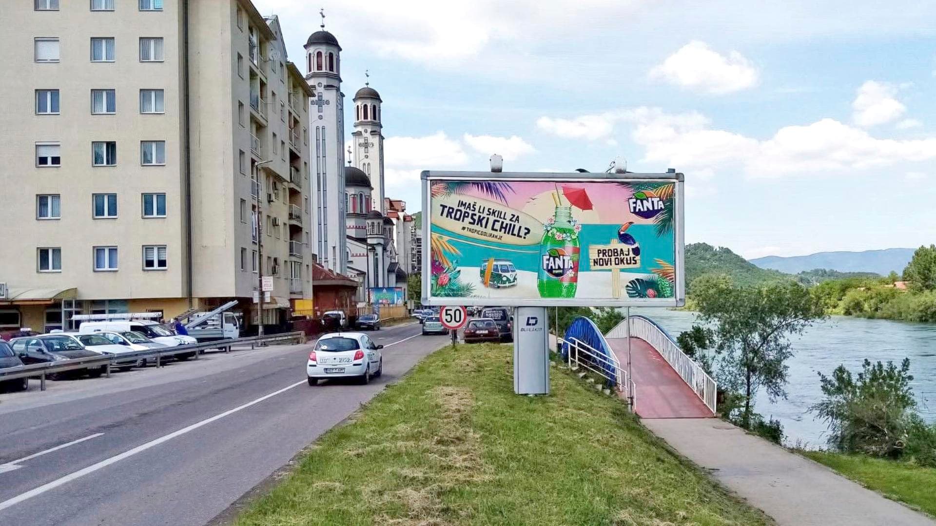 Billboard — Granični prelaz Stari most, Zvornik