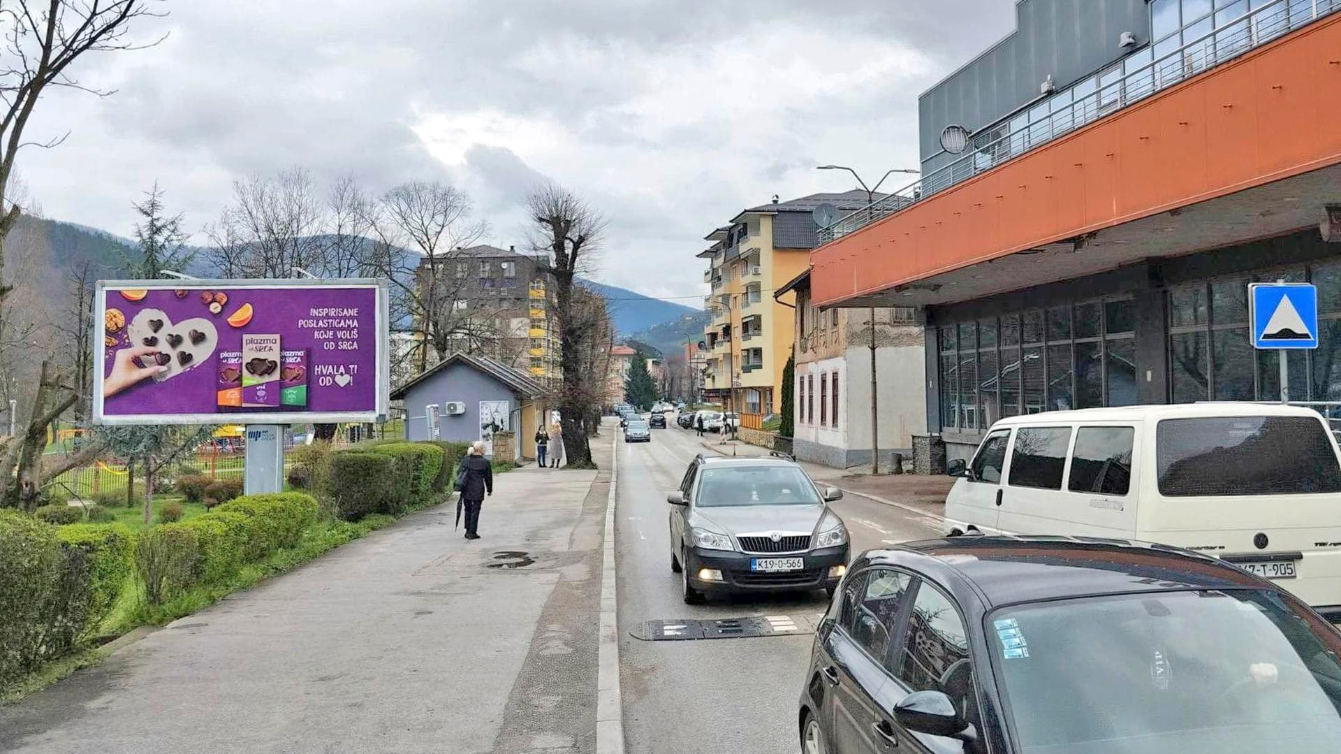 Billboard — Centar, kod TC TOM, Foča