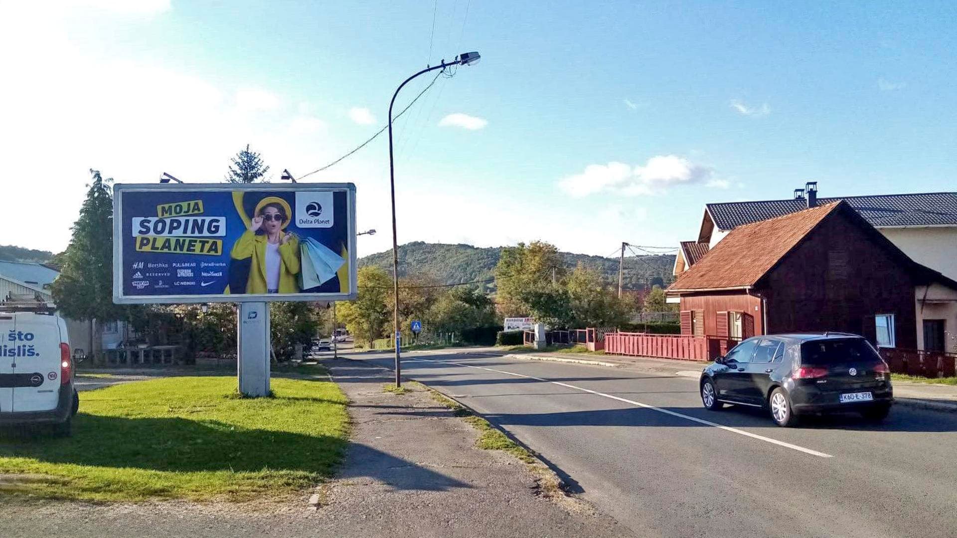 Billboard — Magistralni put (M4), Čelinac 1, Ulaz u grad prema Banjaluci, Čelinac