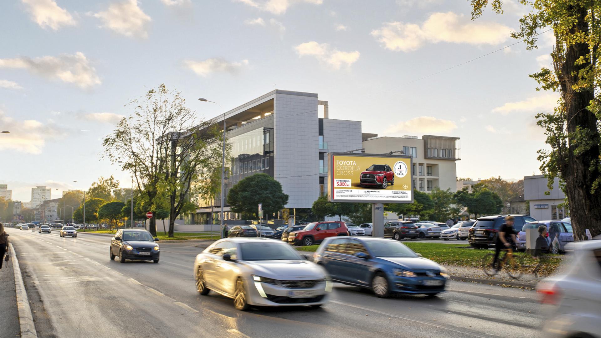 Centar, Centralna banka BIH i Mtel I, Prema Bulevaru
