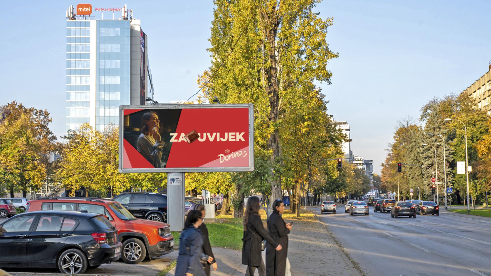 Centar, Centralna banka BIH i Mtel I, Prema Mtel-u