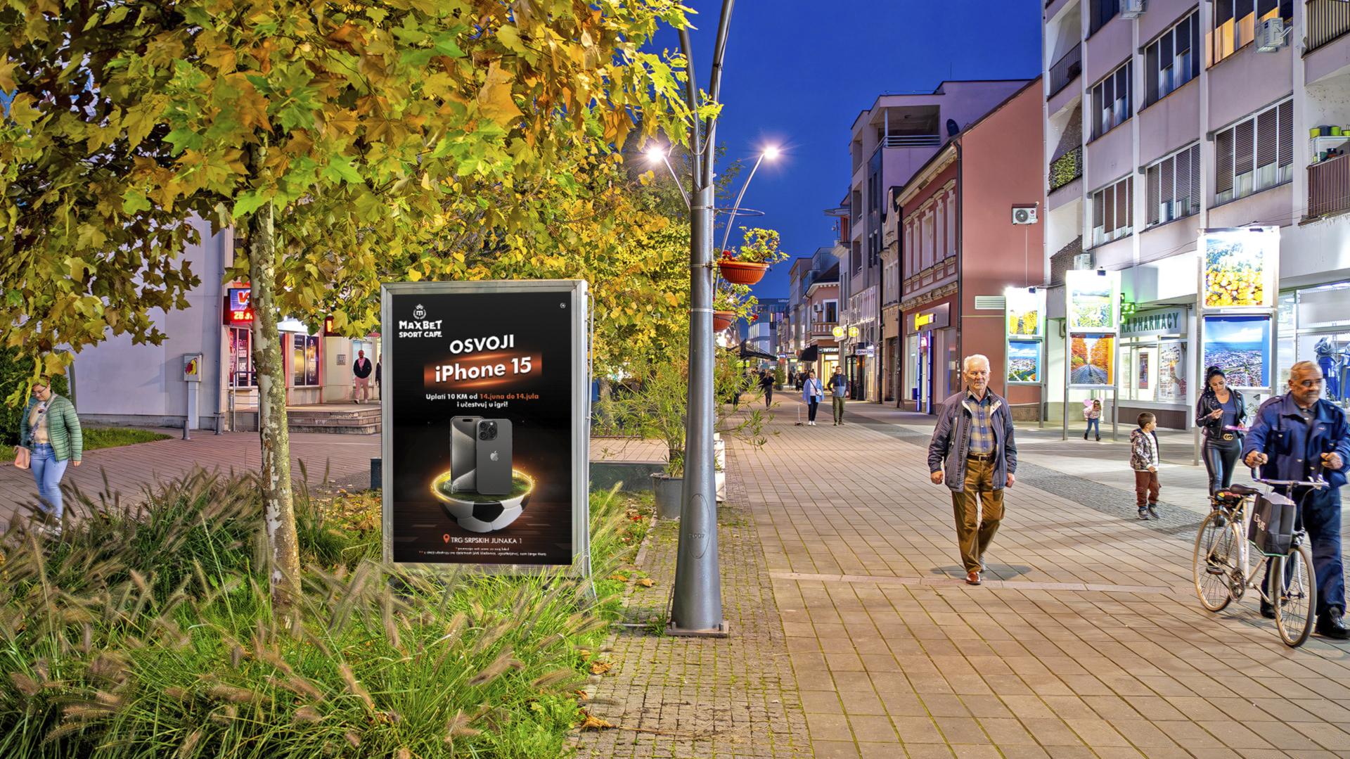 Centar, šetalište