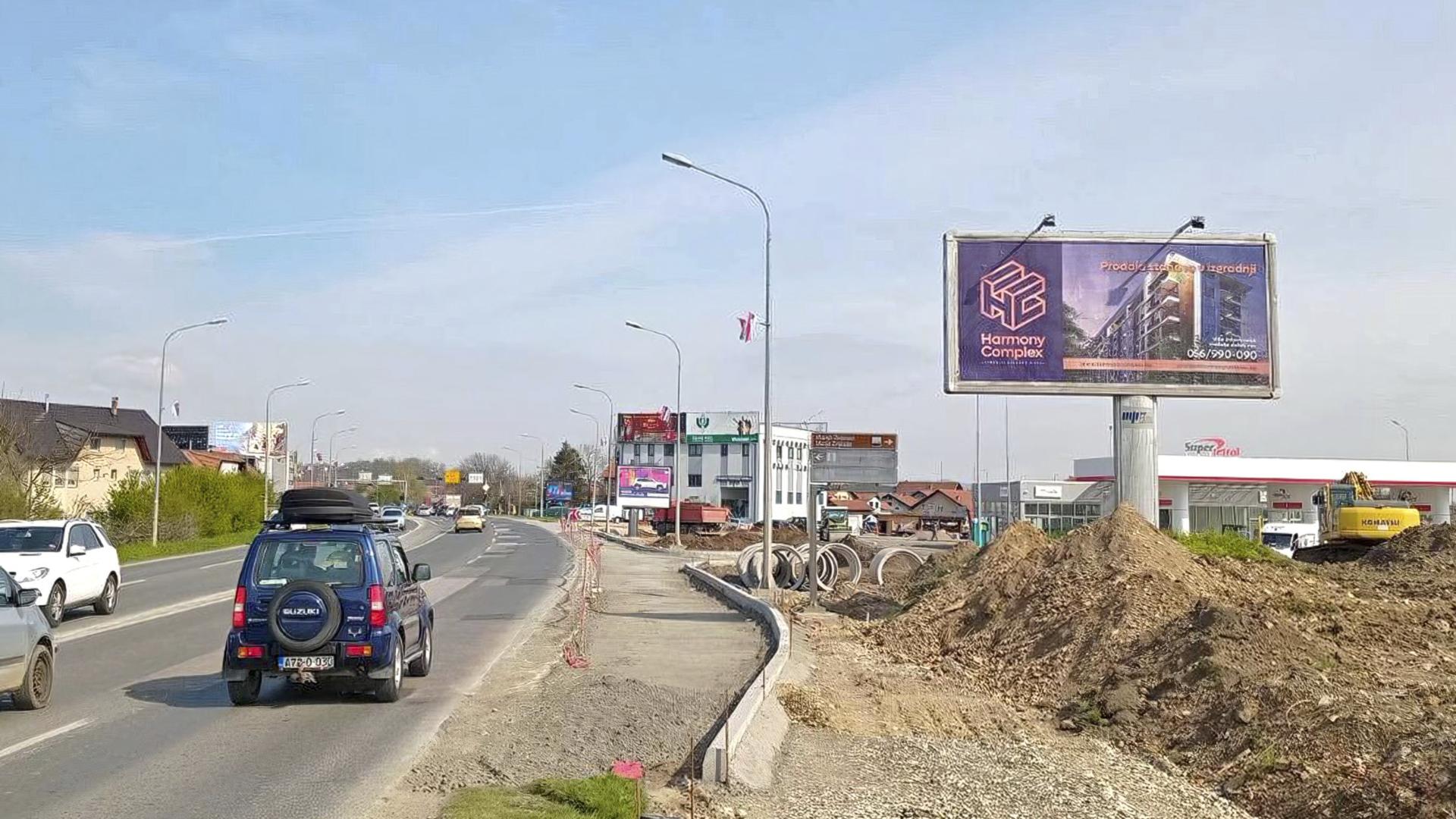 Zapadni tranzit, kod AS Kramar, prema Laktašima