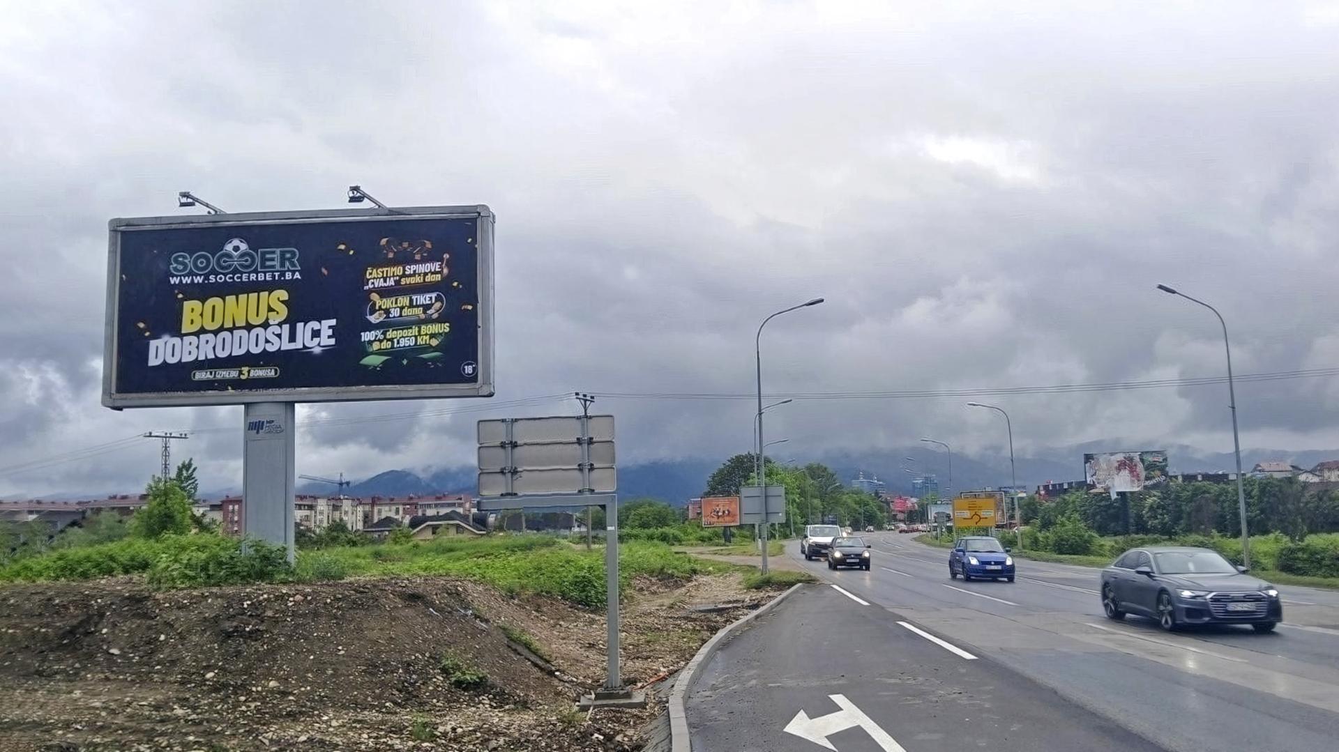 Zapadni tranzit, kod AS Kramar, prema centru
