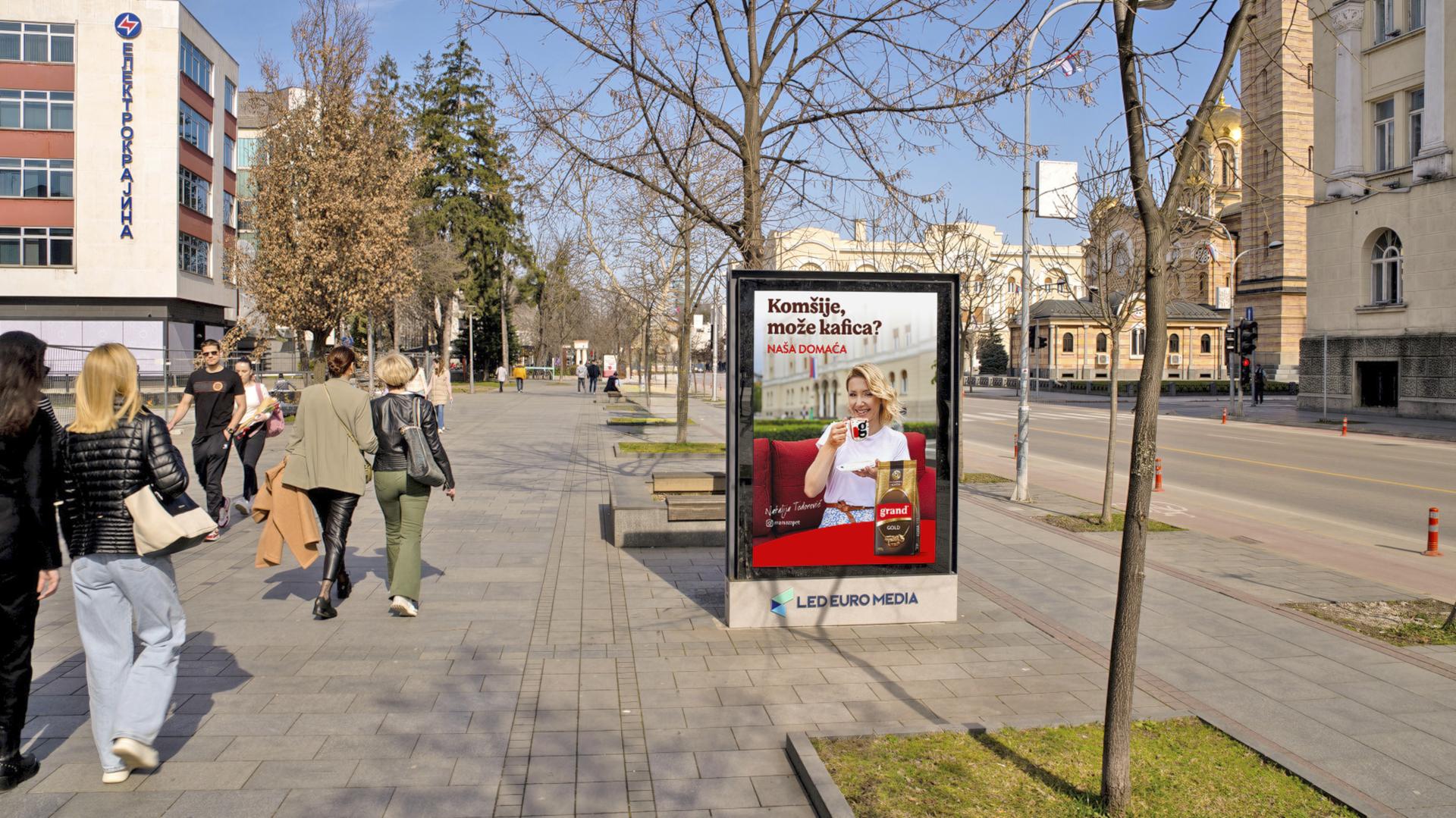 Centar, Trg srpskih junaka, Gradska uprava, prema Banskom dvoru