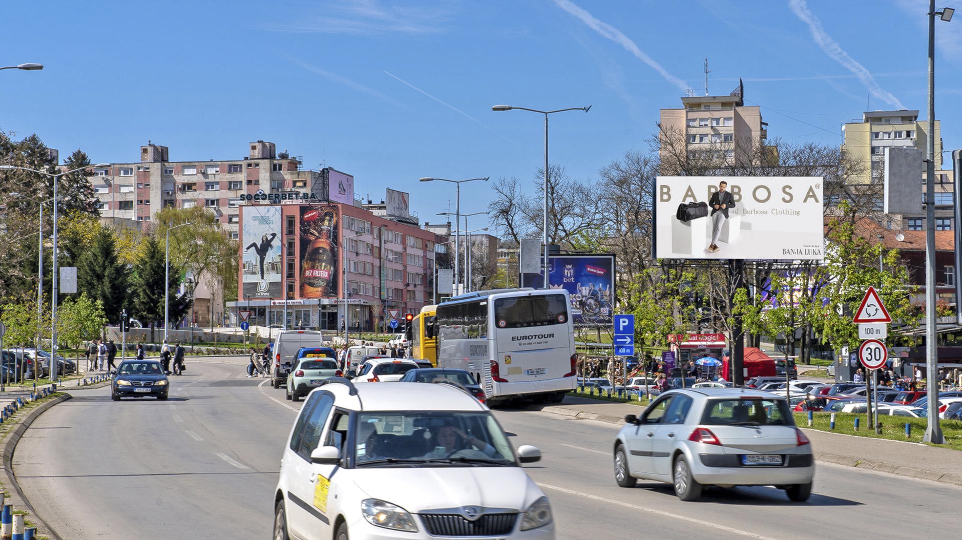 Centar, kružni tok kod Gradske tržnice