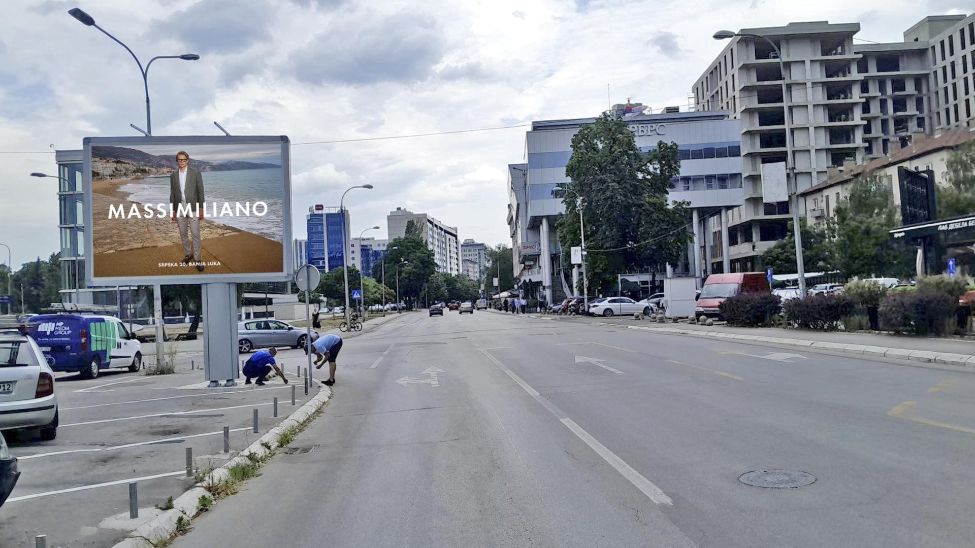 Centar, Centralna banka BIH i Mtel II, Prema Mtel-u