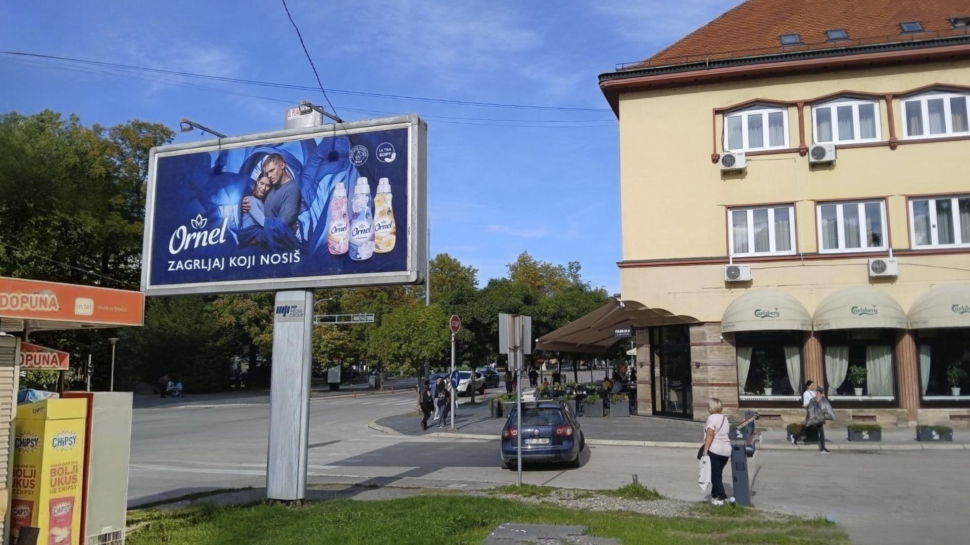 Centar, hotel Palas, prema Trgu Krajine