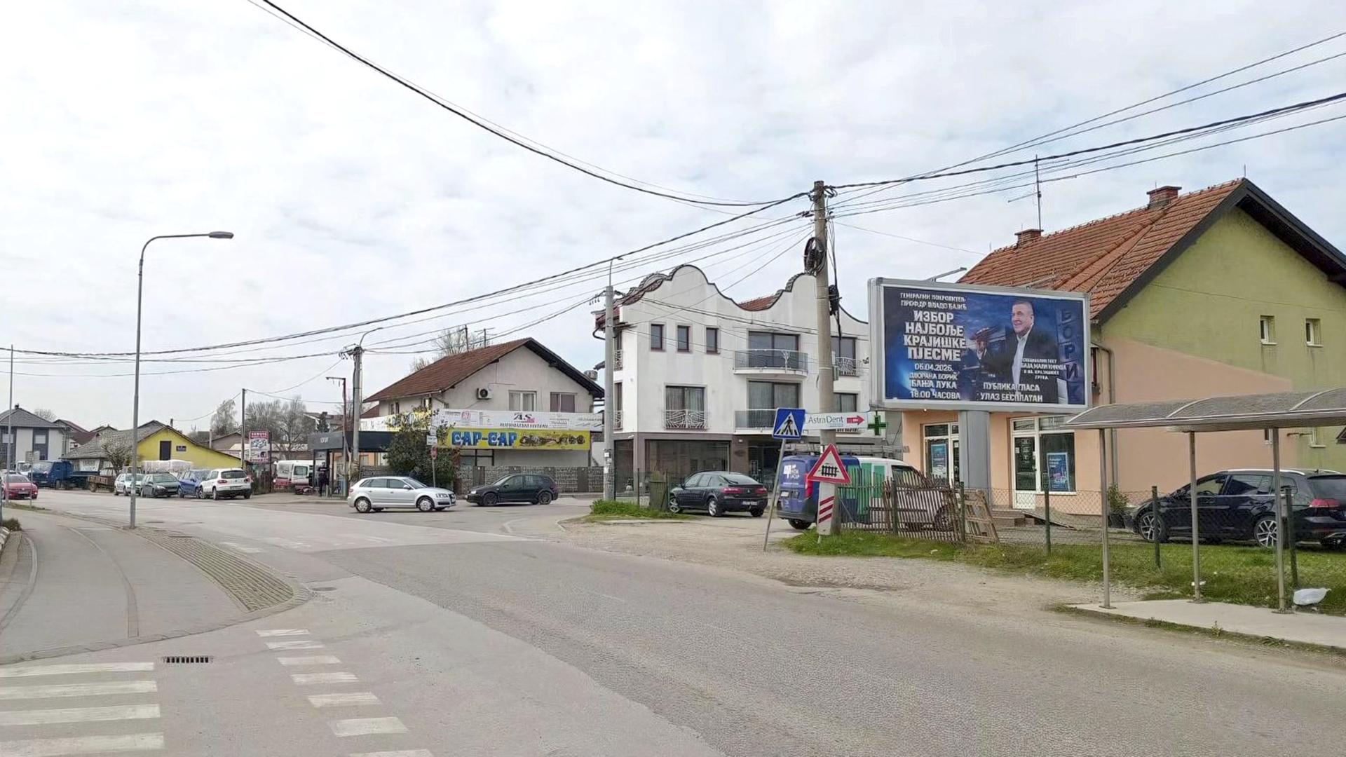 Zalužani, kod TC Centrum, prema centru