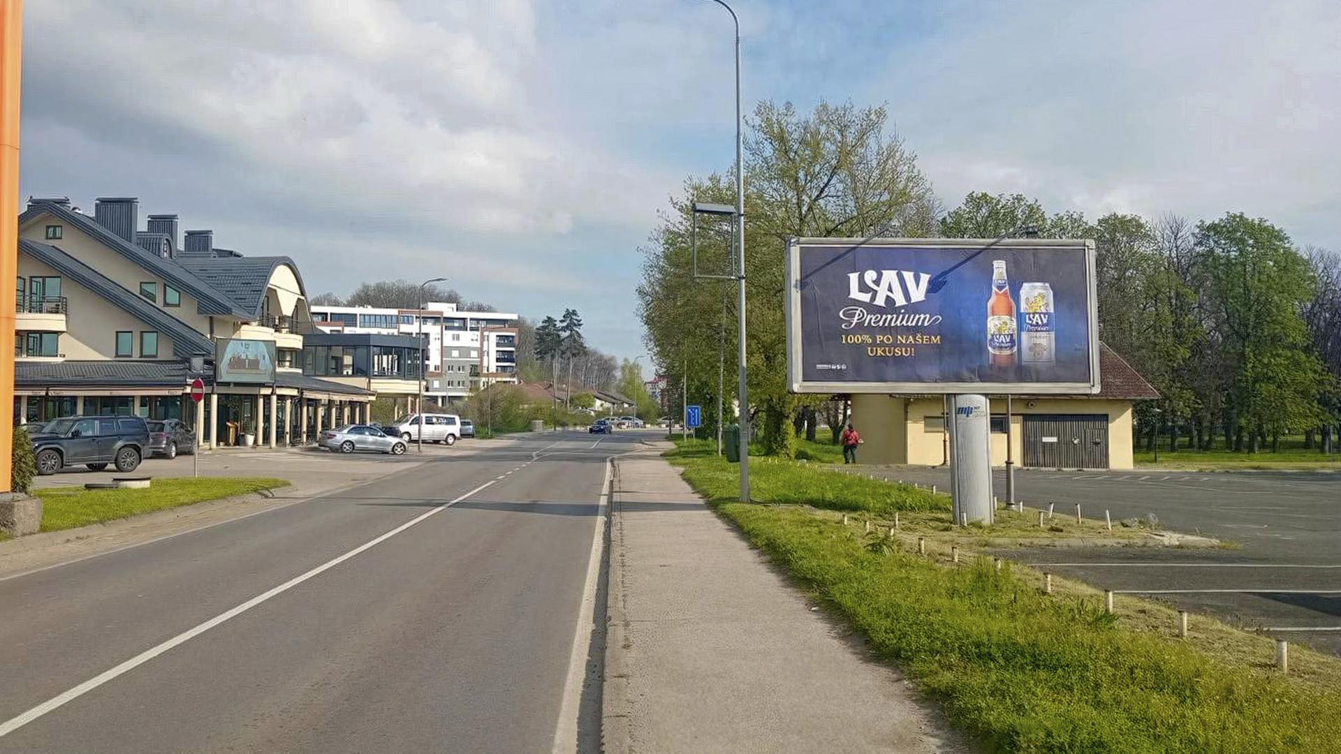 Centar, prekoputa BP NESTRO, ulaz u grad