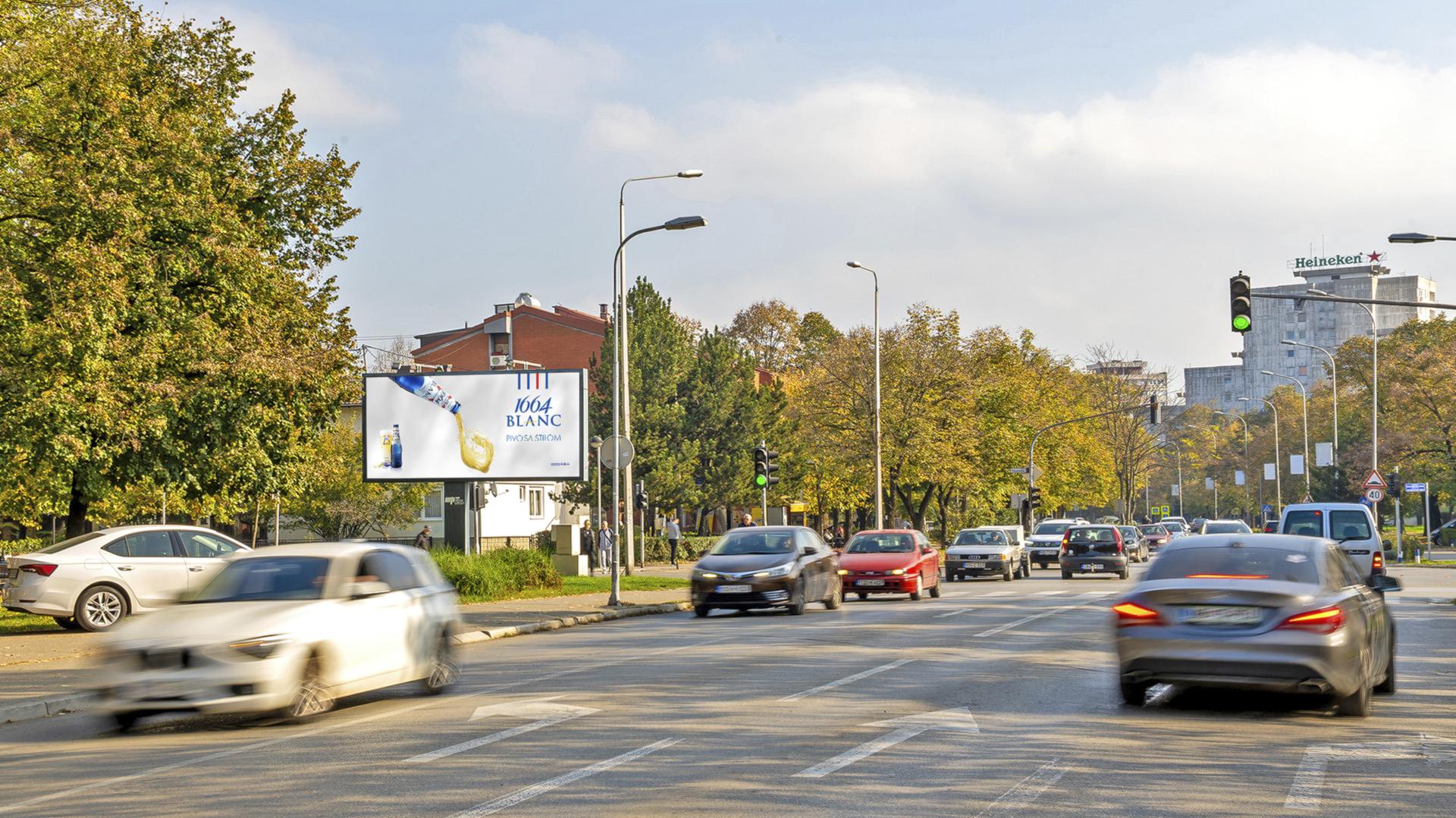 Centar-Borik, restoran San Remo, prema Boriku