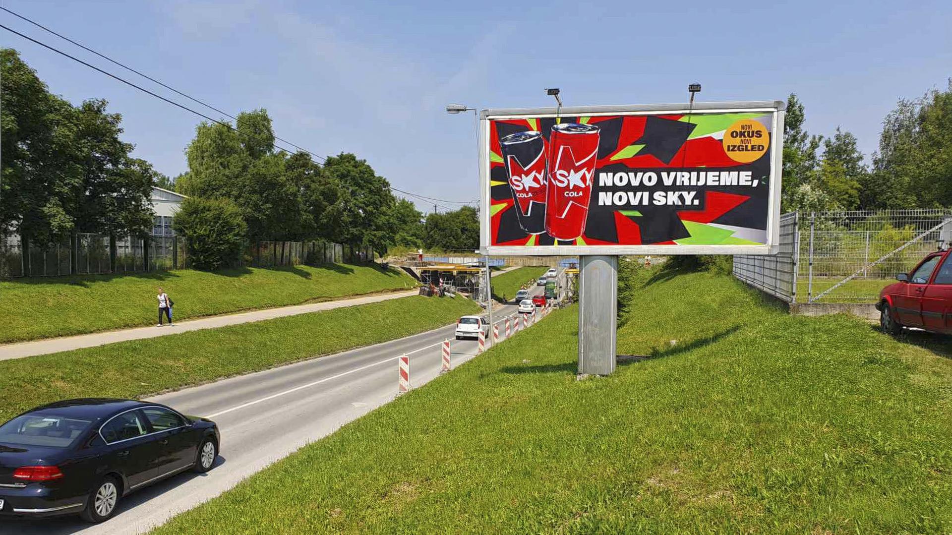Bijeljinska cesta (M14.1), kod Brčko Gasa, prema centru