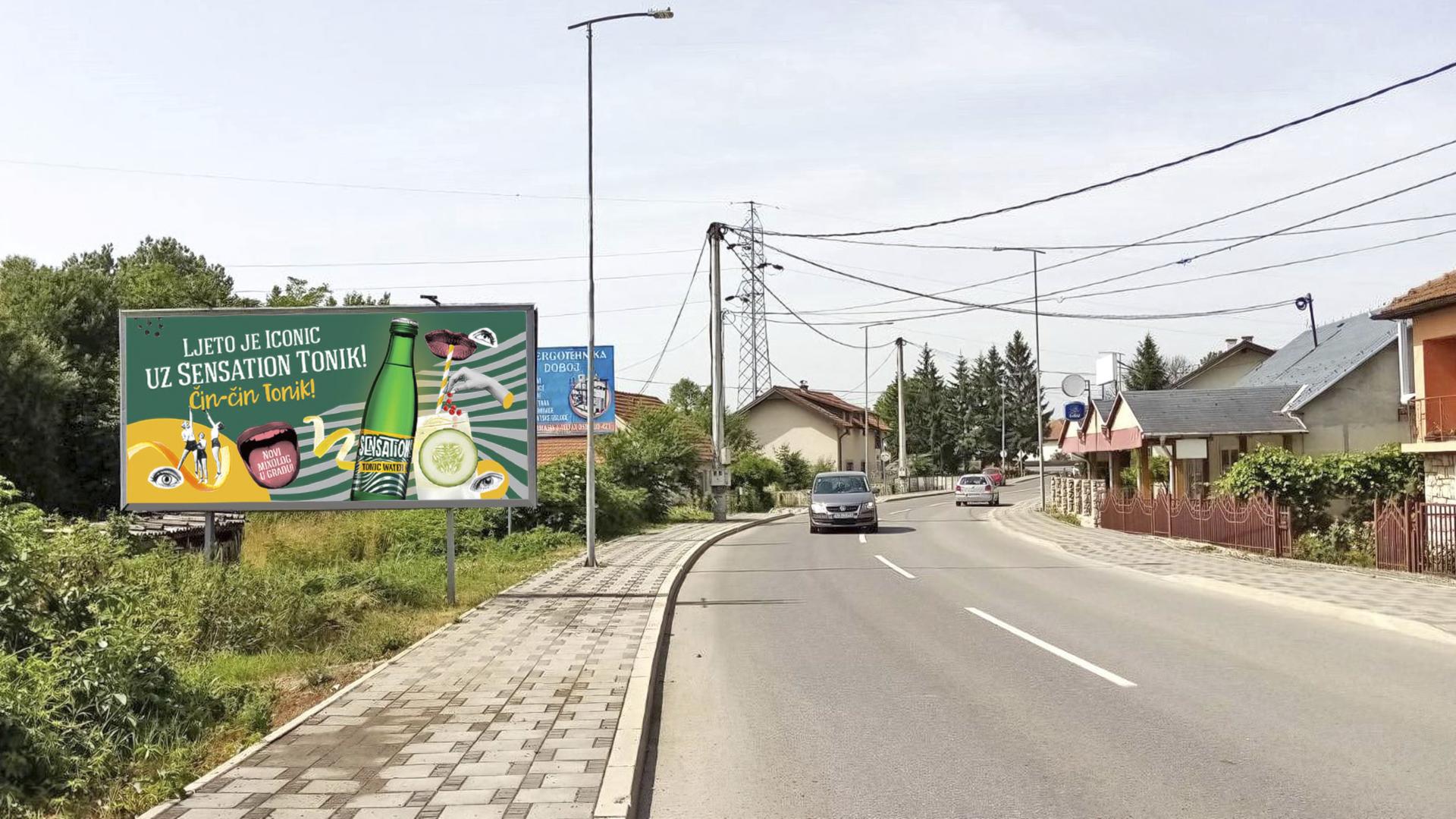 Ulica Nikole Tesle, izlaz iz grada prema Sarajevu