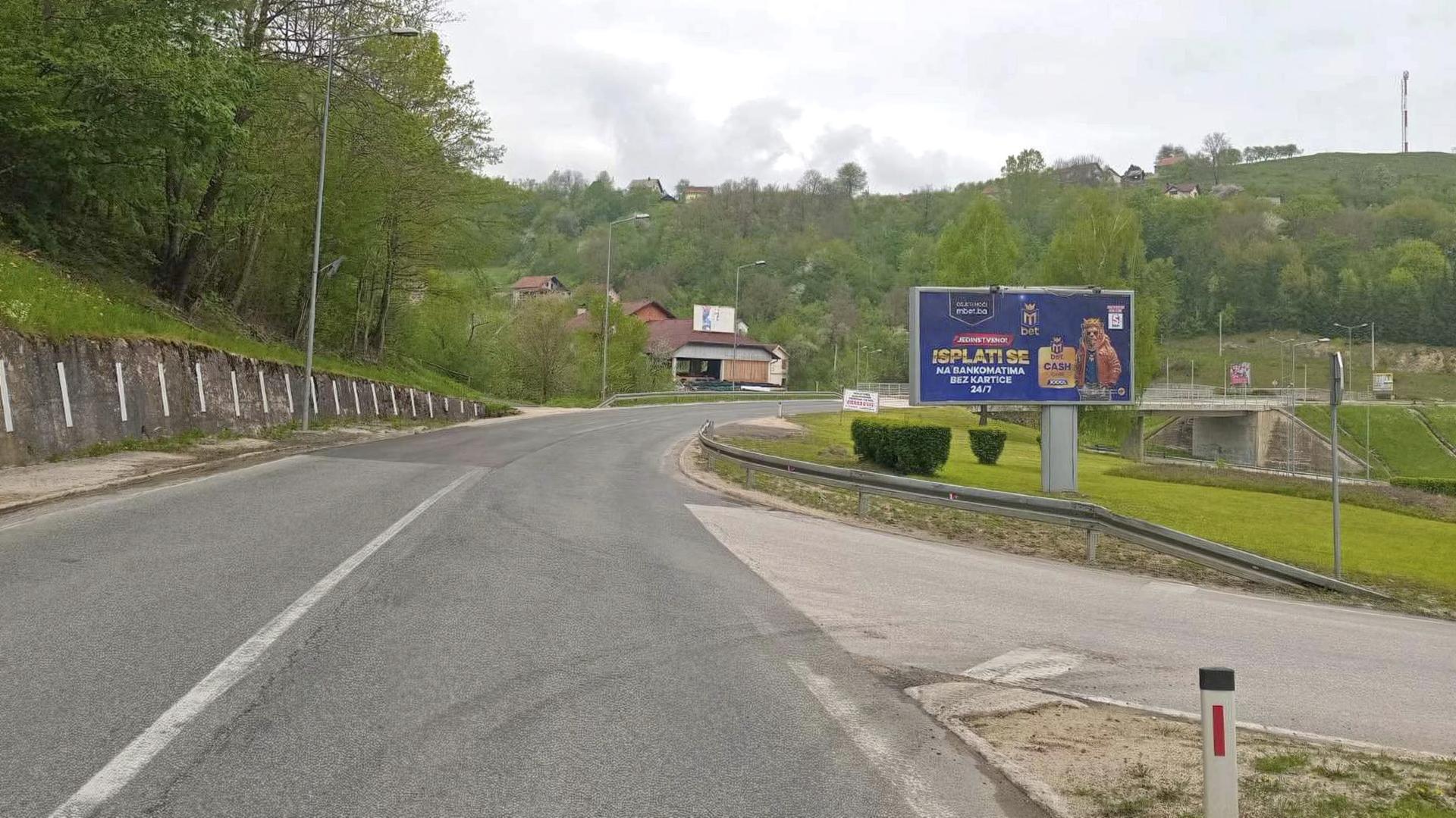 Magistralni put (E761), petlja, prema Banjaluci