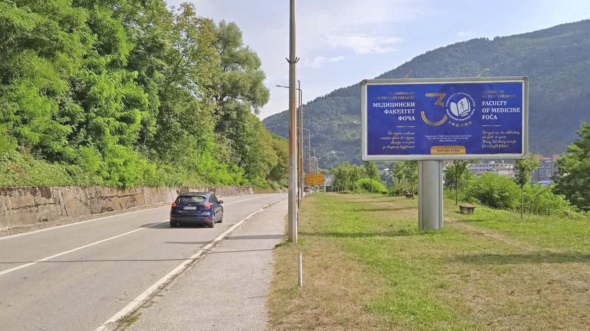 Magistralni put (M20), kod BP Nešković, prema Sarajevu