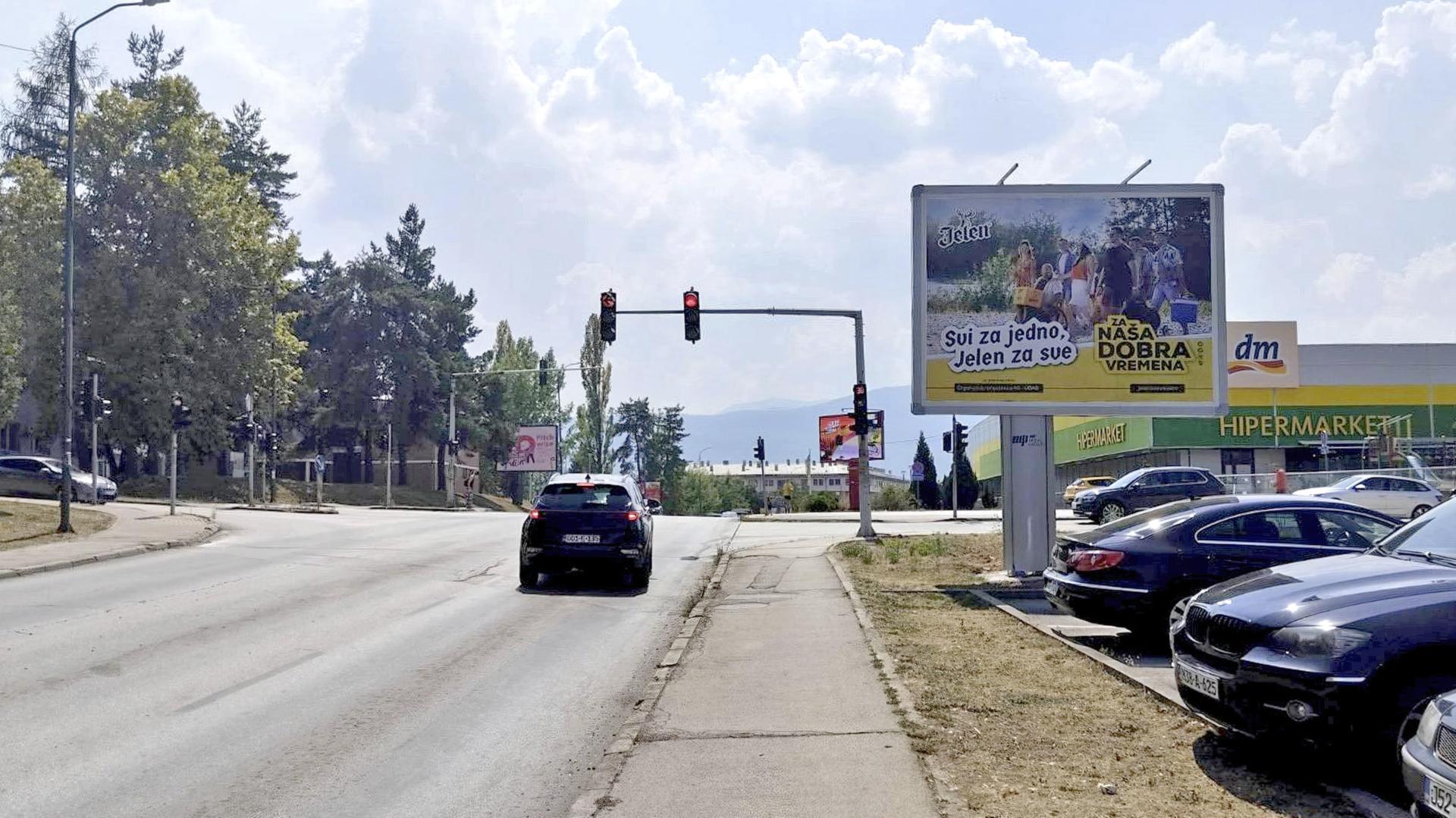 Centar, raskrsnica kod TC Bingo