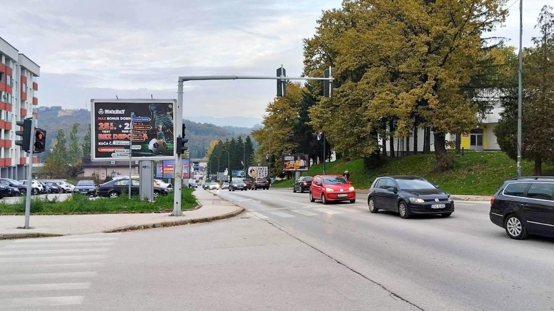 Centar, raskrsnica kod TC Bingo
