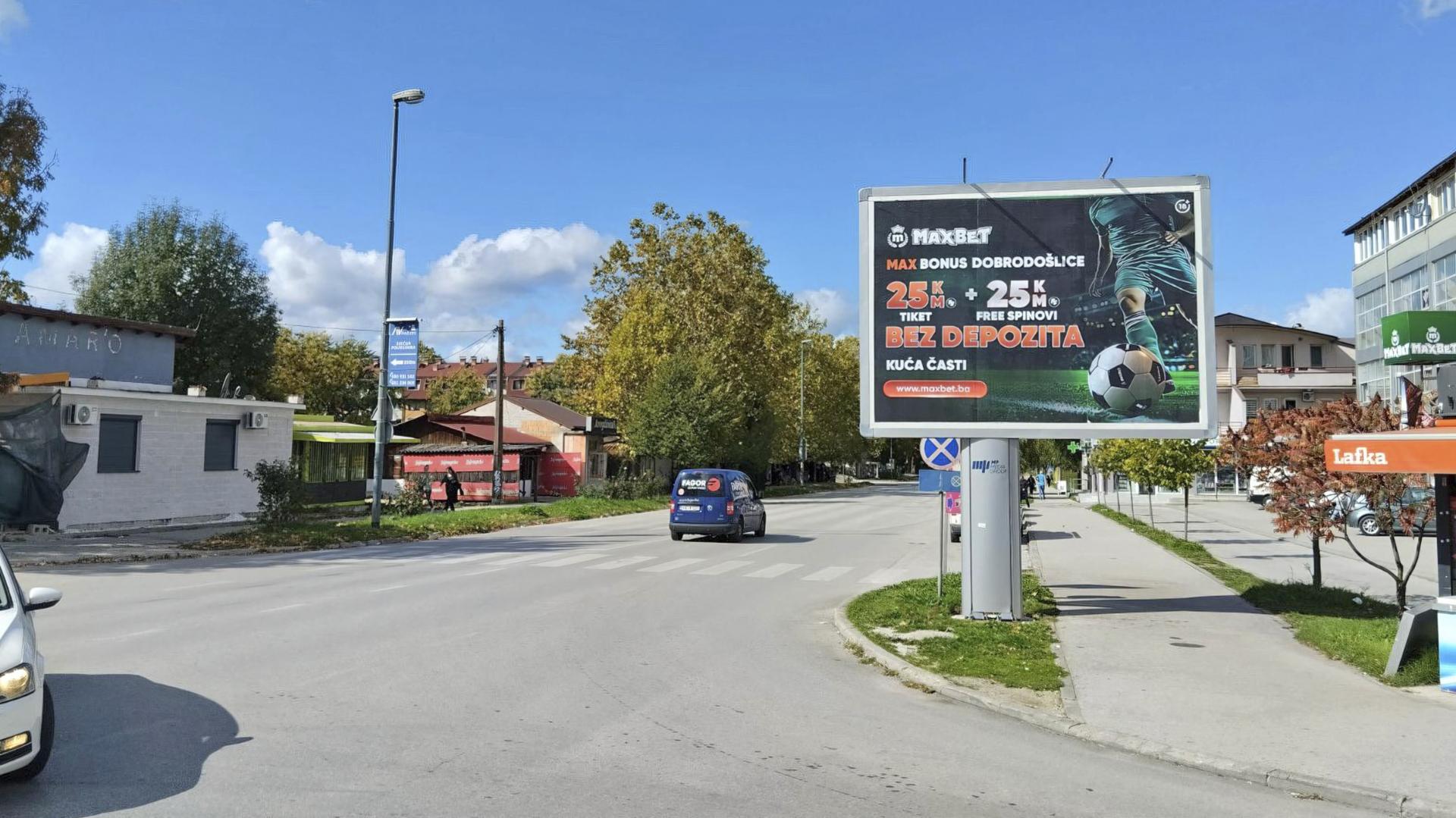 Autobuska stanica, prema Dobrinji