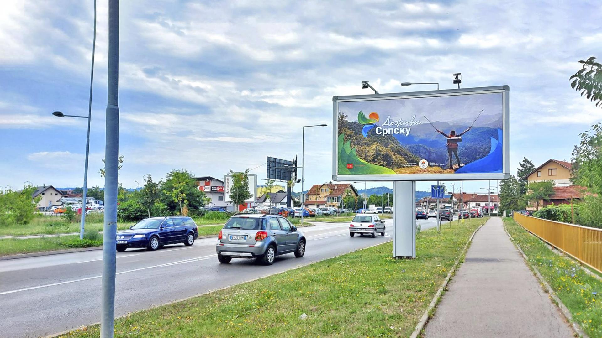Lazarevo, kod AS Kramar, prema hotelu Banja Luka